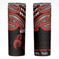 Maori Waitangi Skinny Tumbler Kotahitanga Poutama Mix Whakairo - Aussie Hoodie