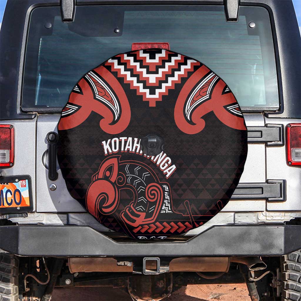 Maori Waitangi Spare Tire Cover Kotahitanga Poutama Mix Whakairo - Aussie Hoodie