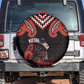 Maori Waitangi Spare Tire Cover Kotahitanga Poutama Mix Whakairo - Aussie Hoodie