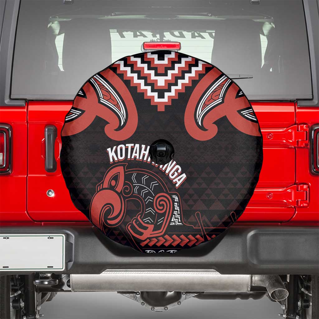 Maori Waitangi Spare Tire Cover Kotahitanga Poutama Mix Whakairo - Aussie Hoodie