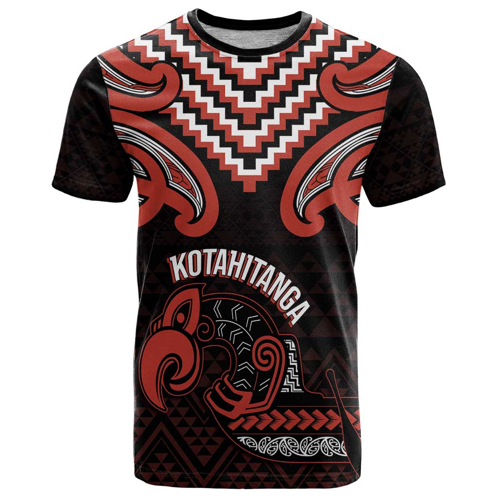 Maori Waitangi T Shirt Kotahitanga Poutama Mix Whakairo - Aussie Hoodie