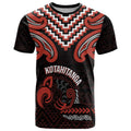 Maori Waitangi T Shirt Kotahitanga Poutama Mix Whakairo - Aussie Hoodie