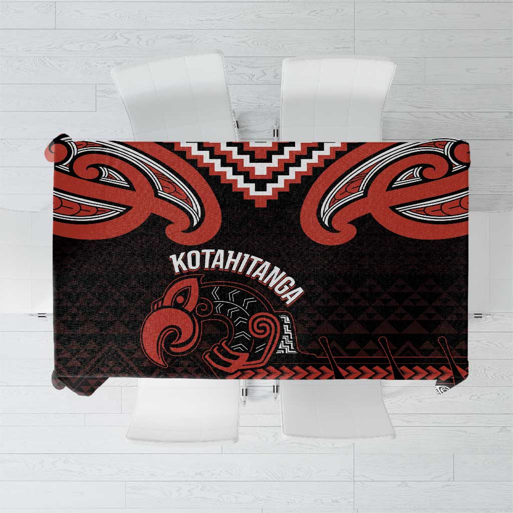 Maori Waitangi Tablecloth Kotahitanga Poutama Mix Whakairo - Aussie Hoodie