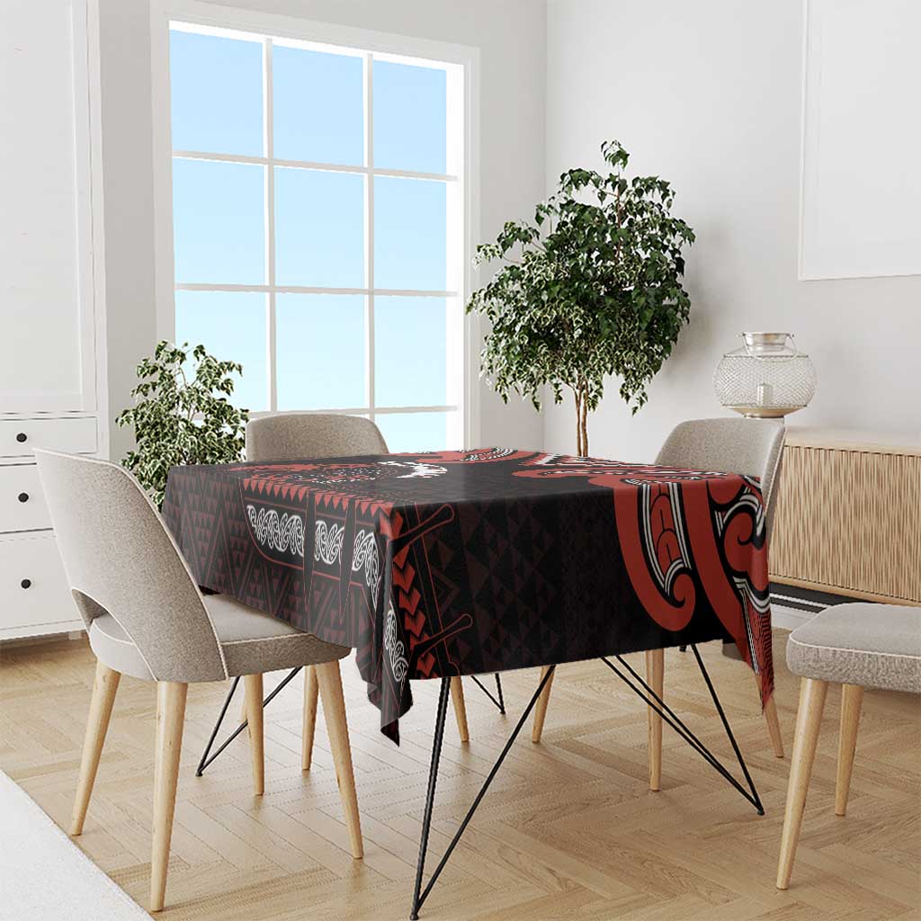 Maori Waitangi Tablecloth Kotahitanga Poutama Mix Whakairo - Aussie Hoodie