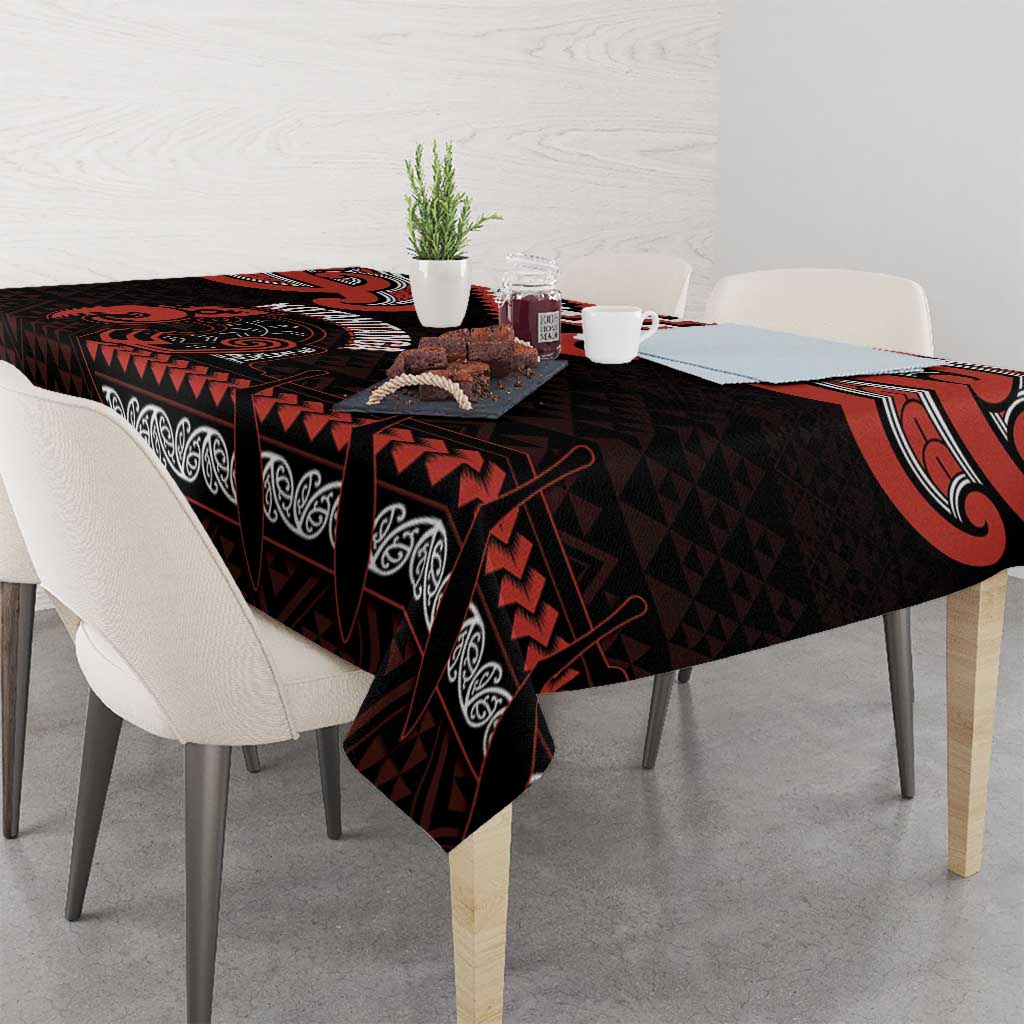 Maori Waitangi Tablecloth Kotahitanga Poutama Mix Whakairo - Aussie Hoodie