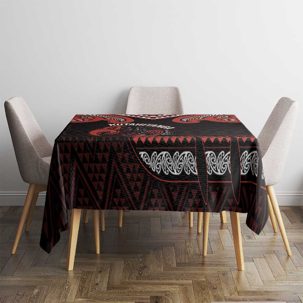 Maori Waitangi Tablecloth Kotahitanga Poutama Mix Whakairo - Aussie Hoodie