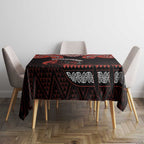 Maori Waitangi Tablecloth Kotahitanga Poutama Mix Whakairo - Aussie Hoodie