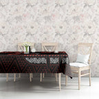 Maori Waitangi Tablecloth Kotahitanga Poutama Mix Whakairo - Aussie Hoodie