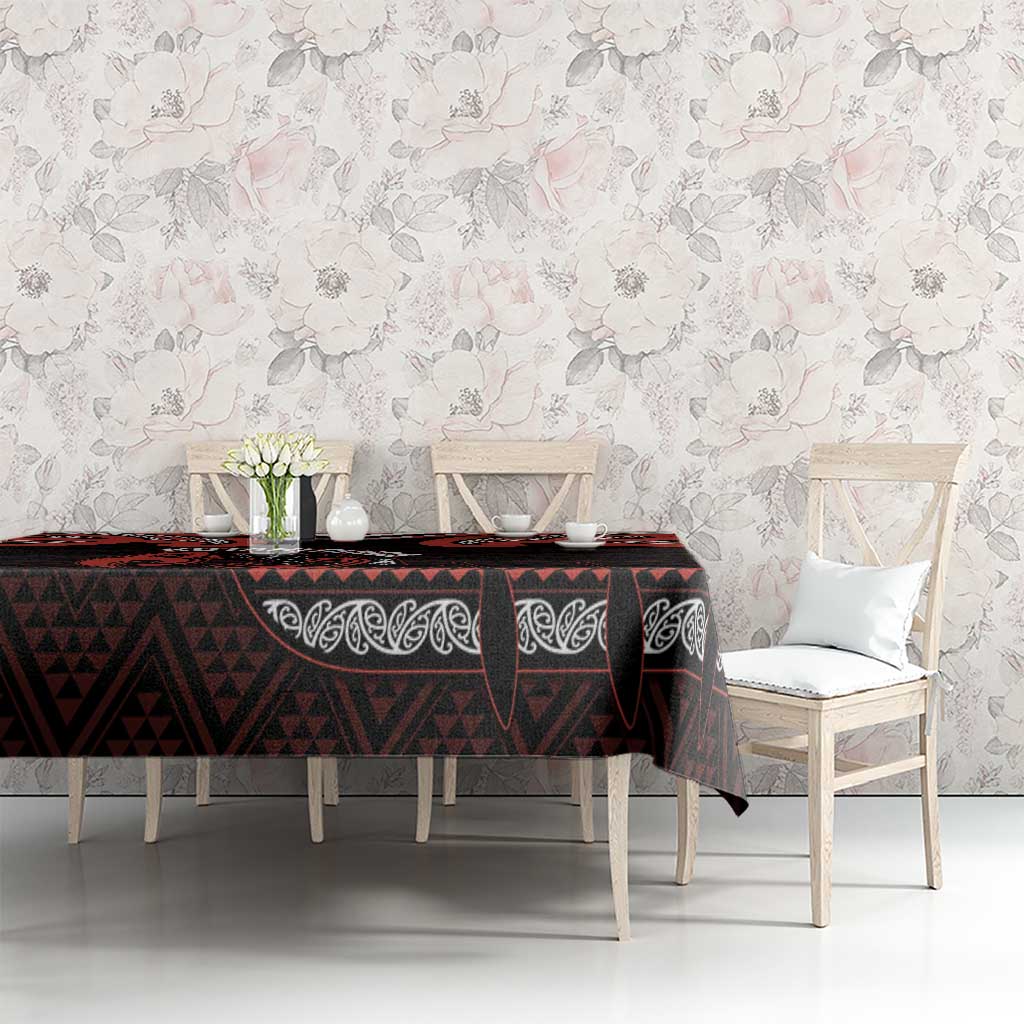 Maori Waitangi Tablecloth Kotahitanga Poutama Mix Whakairo - Aussie Hoodie