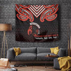 Maori Waitangi Tapestry Kotahitanga Poutama Mix Whakairo - Aussie Hoodie