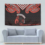 Maori Waitangi Tapestry Kotahitanga Poutama Mix Whakairo - Aussie Hoodie