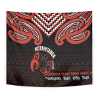 Maori Waitangi Tapestry Kotahitanga Poutama Mix Whakairo - Aussie Hoodie