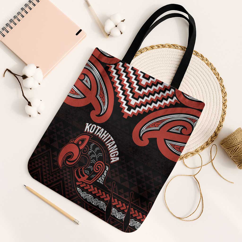 Maori Waitangi Tote Bag Kotahitanga Poutama Mix Whakairo - Aussie Hoodie