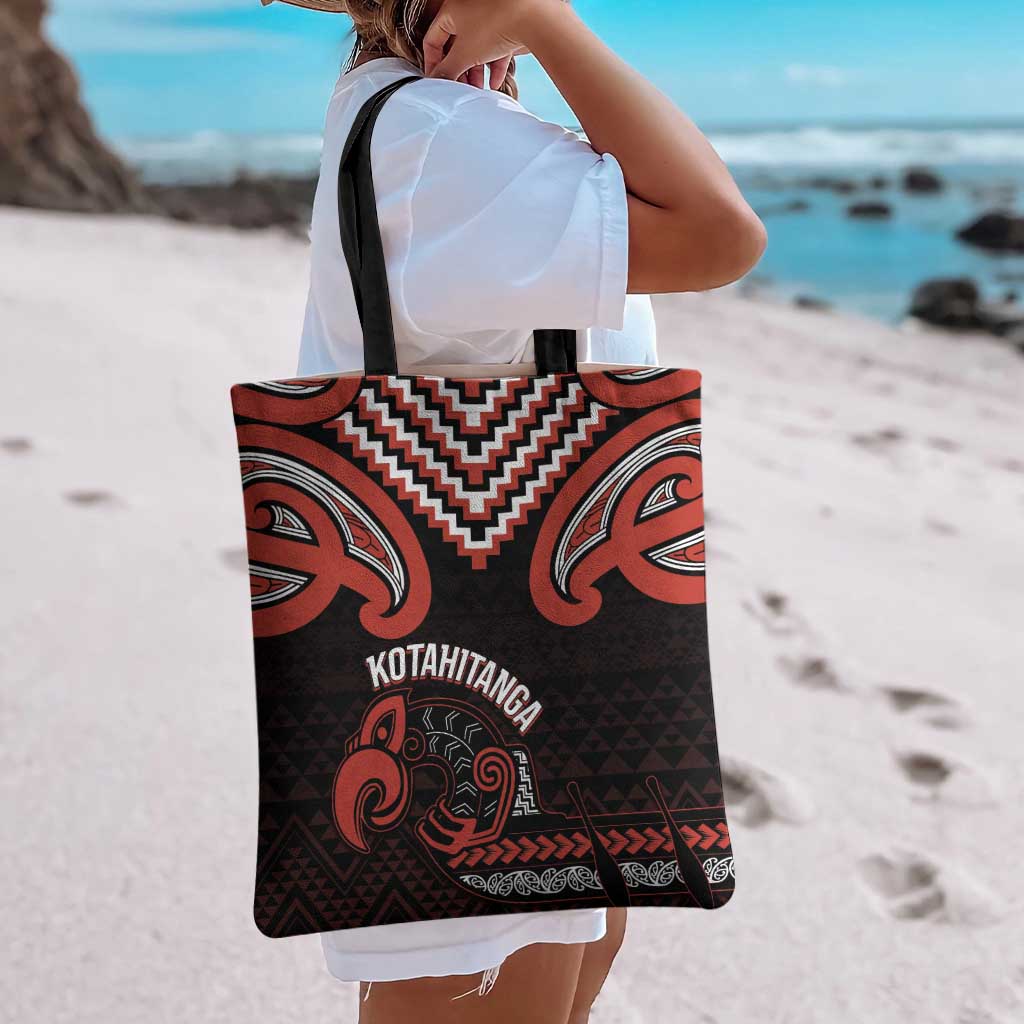 Maori Waitangi Tote Bag Kotahitanga Poutama Mix Whakairo - Aussie Hoodie