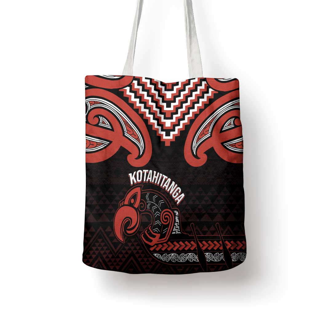 Maori Waitangi Tote Bag Kotahitanga Poutama Mix Whakairo - Aussie Hoodie