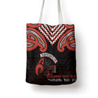Maori Waitangi Tote Bag Kotahitanga Poutama Mix Whakairo - Aussie Hoodie