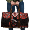 Maori Waitangi Travel Bag Kotahitanga Poutama Mix Whakairo - Aussie Hoodie