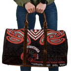 Maori Waitangi Travel Bag Kotahitanga Poutama Mix Whakairo - Aussie Hoodie