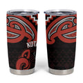 Maori Waitangi Tumbler Cup Kotahitanga Poutama Mix Whakairo - Aussie Hoodie