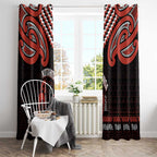 Maori Waitangi Window Curtain Kotahitanga Poutama Mix Whakairo - Aussie Hoodie