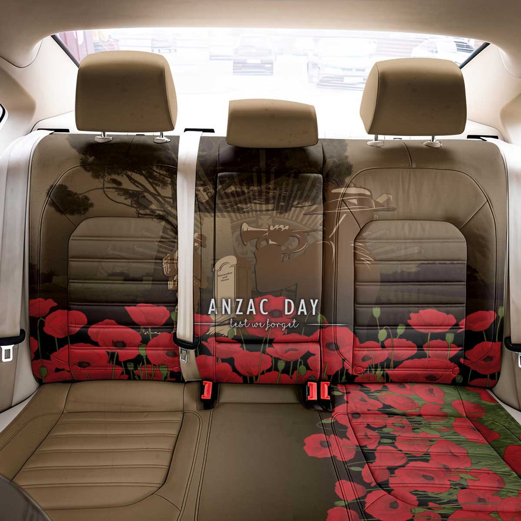 Australia - New Zealand ANZAC Lone Pine Back Car Seat Cover The Last Post