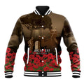 Australia - New Zealand ANZAC Lone Pine Baseball Jacket The Last Post