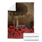 Australia - New Zealand ANZAC Lone Pine Blanket The Last Post