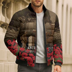 Australia - New Zealand ANZAC Lone Pine Bomber Puffer Jacket The Last Post