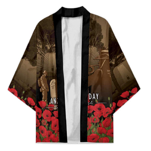 Australia - New Zealand ANZAC Lone Pine Kimono The Last Post