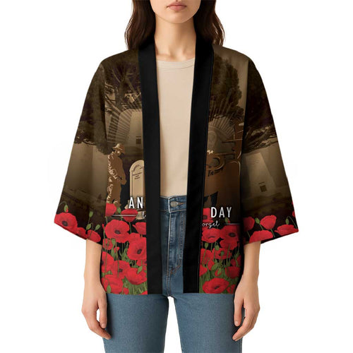Australia - New Zealand ANZAC Lone Pine Kimono The Last Post