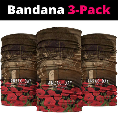 Australia - New Zealand ANZAC Lone Pine Neck Gaiter The Last Post