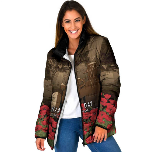 Australia - New Zealand ANZAC Lone Pine Padded Jacket The Last Post