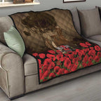Australia - New Zealand ANZAC Lone Pine Quilt The Last Post