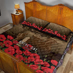 Australia - New Zealand ANZAC Lone Pine Quilt Bed Set The Last Post