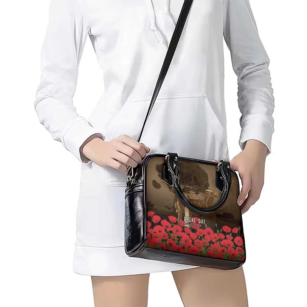 Australia - New Zealand ANZAC Lone Pine Shoulder Handbag The Last Post