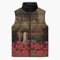 Australia - New Zealand ANZAC Lone Pine Sleeveless Puffer Jacket The Last Post