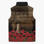 Australia - New Zealand ANZAC Lone Pine Sleeveless Puffer Jacket The Last Post