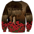 Australia - New Zealand ANZAC Lone Pine Sweatshirt The Last Post