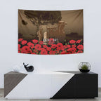 Australia - New Zealand ANZAC Lone Pine Tapestry The Last Post