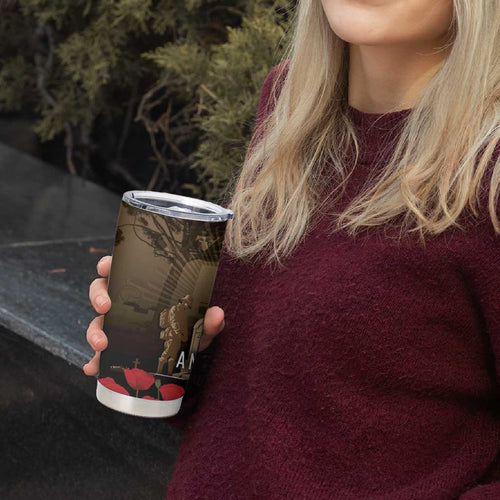 Australia - New Zealand ANZAC Lone Pine Tumbler Cup The Last Post
