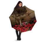 Australia - New Zealand ANZAC Lone Pine Umbrella The Last Post