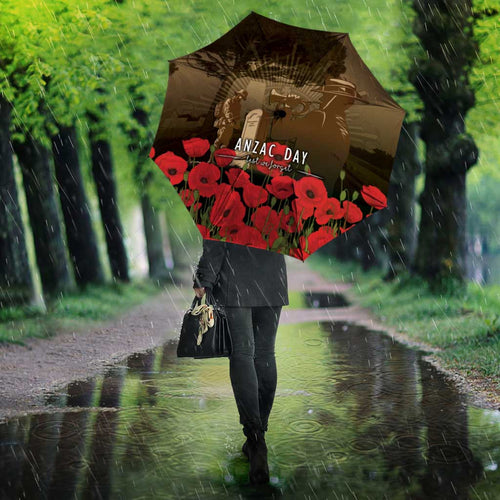 Australia - New Zealand ANZAC Lone Pine Umbrella The Last Post