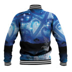 NZ Maori Matariki Scenery Baseball Jacket Galaxy Sky