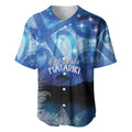 NZ Maori Matariki Scenery Baseball Jersey Galaxy Sky