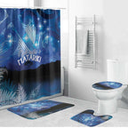 NZ Maori Matariki Scenery Bathroom Set Galaxy Sky