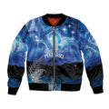 NZ Maori Matariki Scenery Bomber Jacket Galaxy Sky