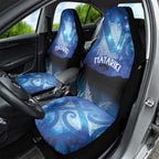 NZ Maori Matariki Scenery Car Seat Cover Galaxy Sky