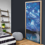 NZ Maori Matariki Scenery Door Cover Galaxy Sky