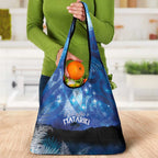 NZ Maori Matariki Scenery Grocery Bag Galaxy Sky