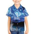 NZ Maori Matariki Scenery Hawaiian Shirt Galaxy Sky